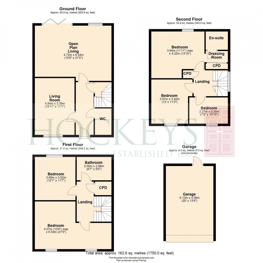 Floorplan for Gregory Park South, Cambridge, CB5