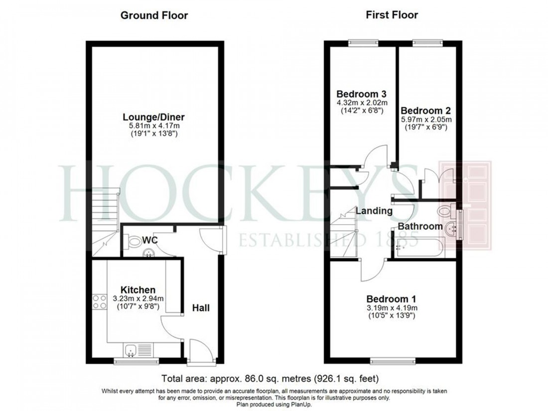 Floorplan for The Brook, Sutton, CB6