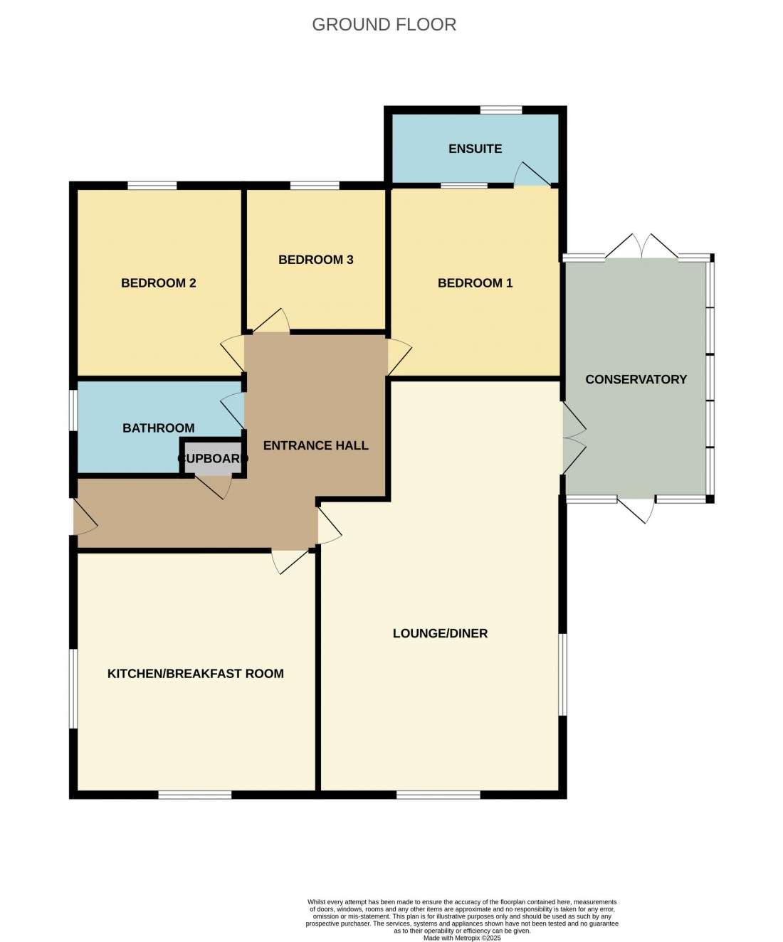 Floorplan for St. Pauls Road North, Walton Highway, PE14