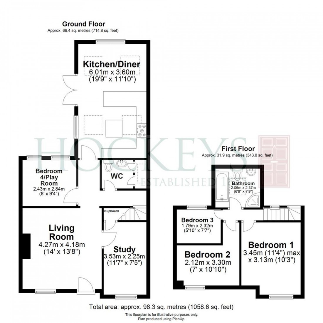 Floorplan for Spring Terrace, Weston Colville, CB21