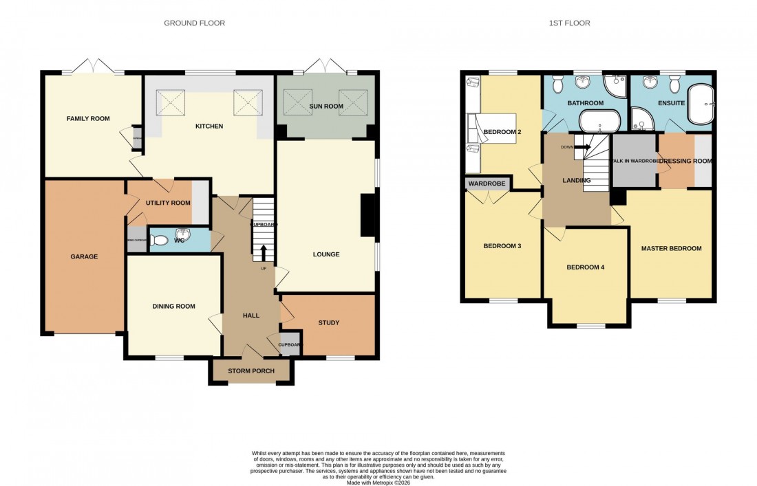 Floorplan for Netherby Drive, Emneth, PE14