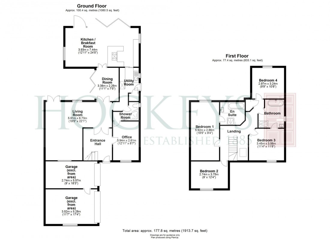Floorplan for King Street, Rampton, CB24