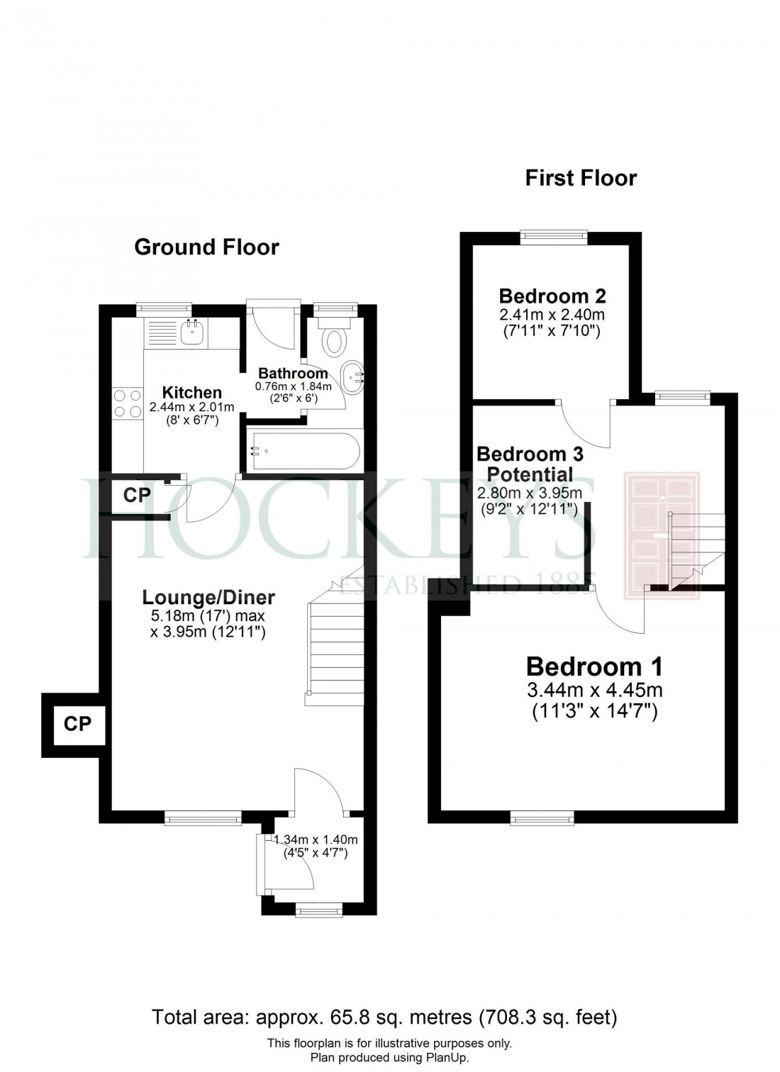 Floorplan for Long Lane, Linton, CB21