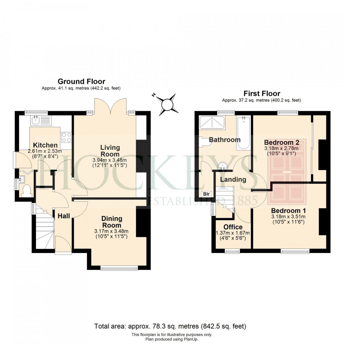 Floorplan for Garlic Row, Cambridge, CB5