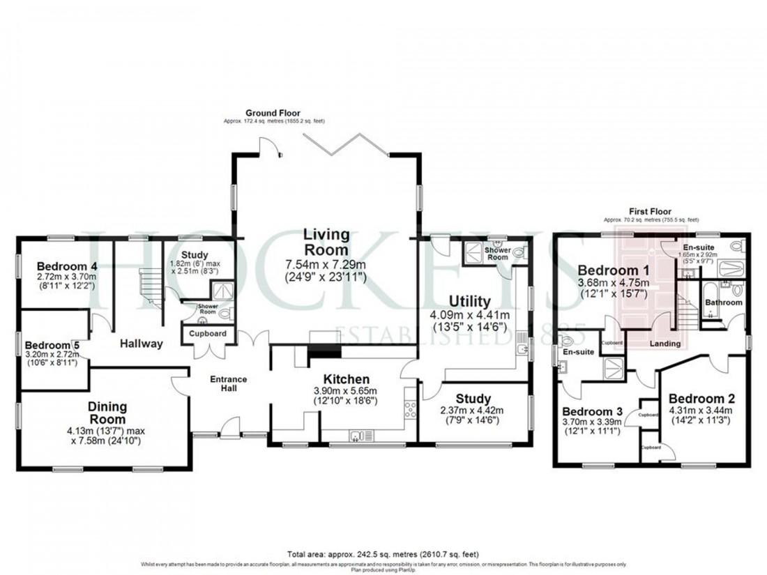 Floorplan for High Street, Sawston, CB22