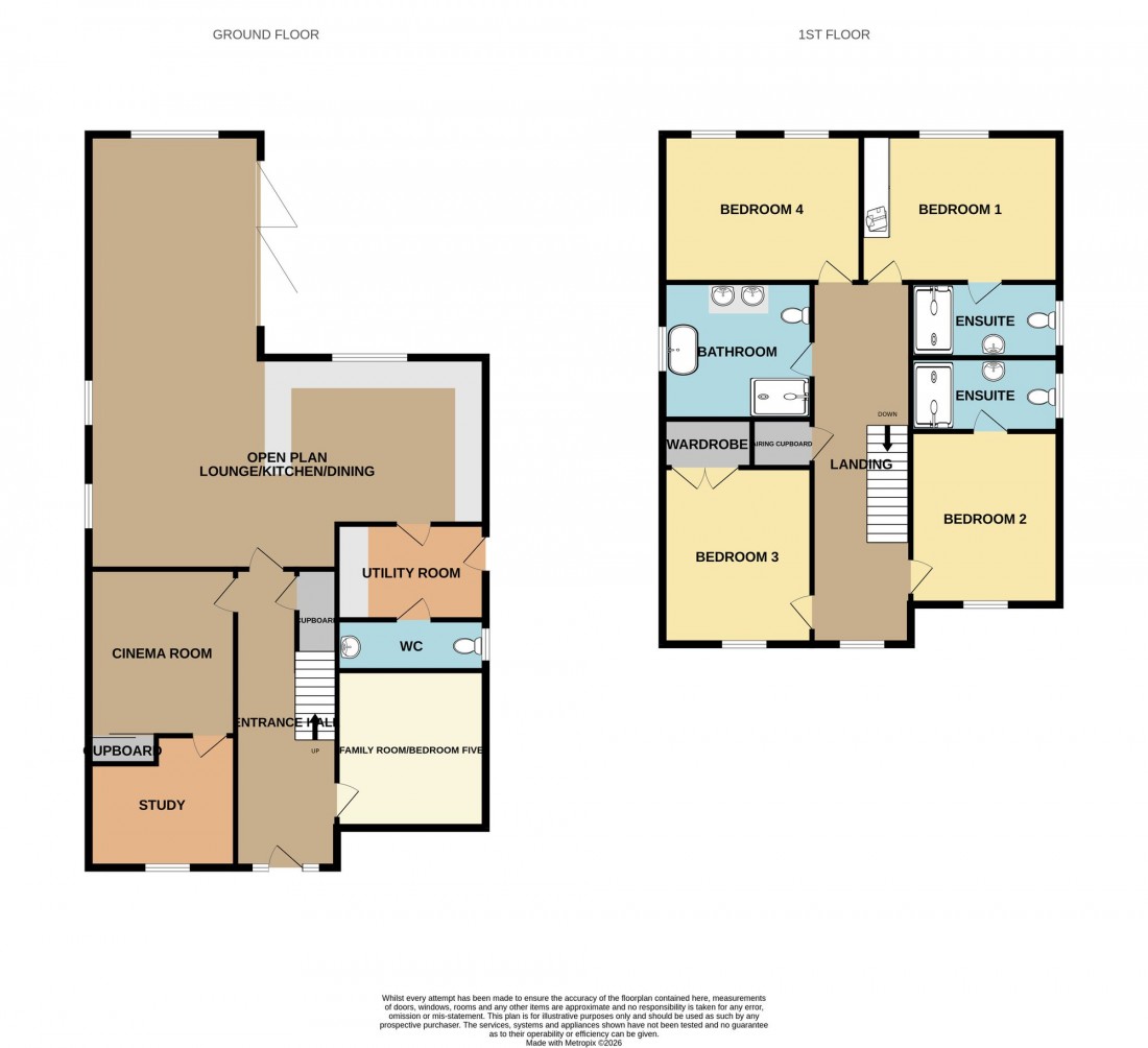 Floorplan for High Road, Wisbech St. Mary, PE13