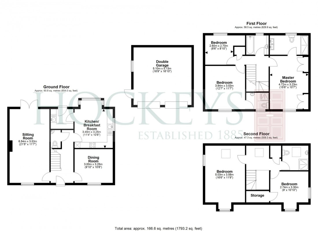 Floorplan for Columbine Road, Ely, CB6
