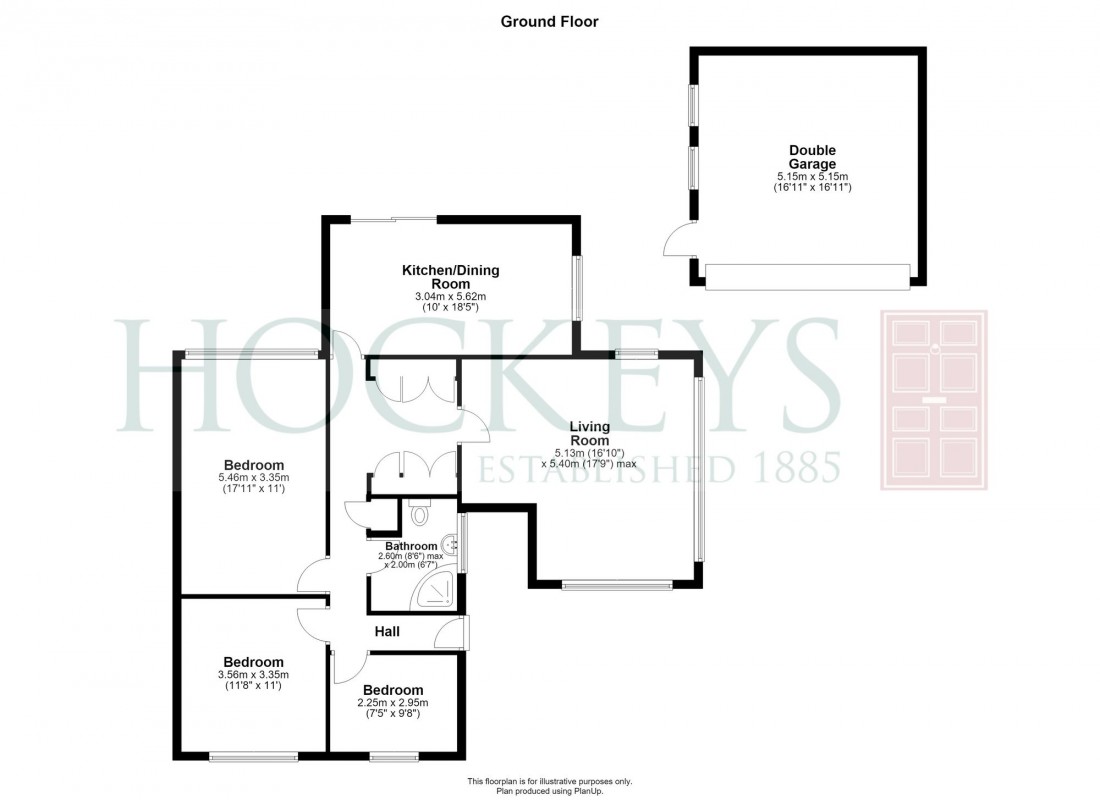 Floorplan for Mill Lane, Fordham, CB7