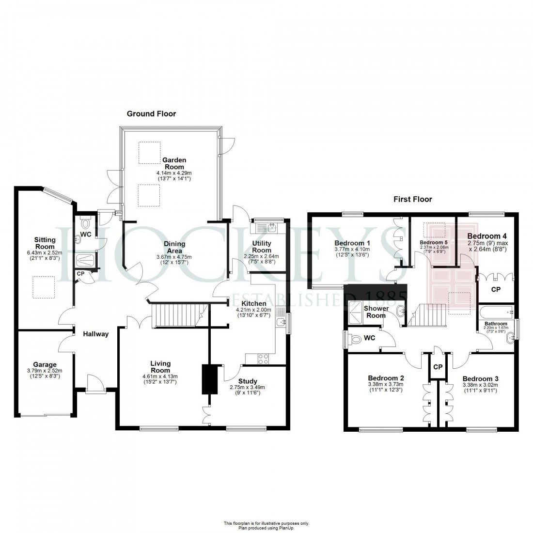 Floorplan for Station Road, Whittlesford, CB22