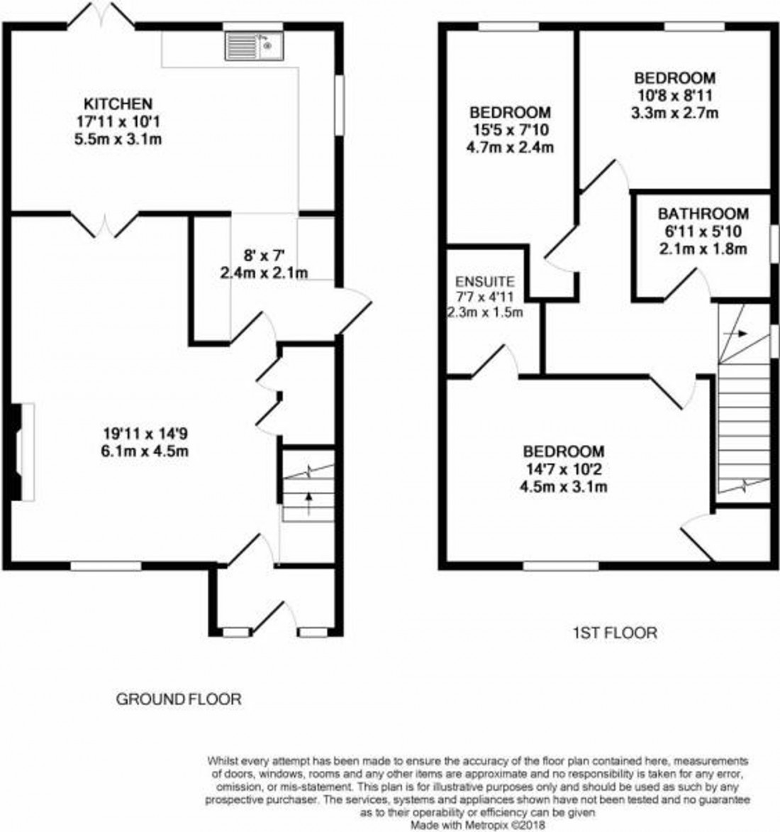 Floorplan for Manderston Road, Newmarket, CB8
