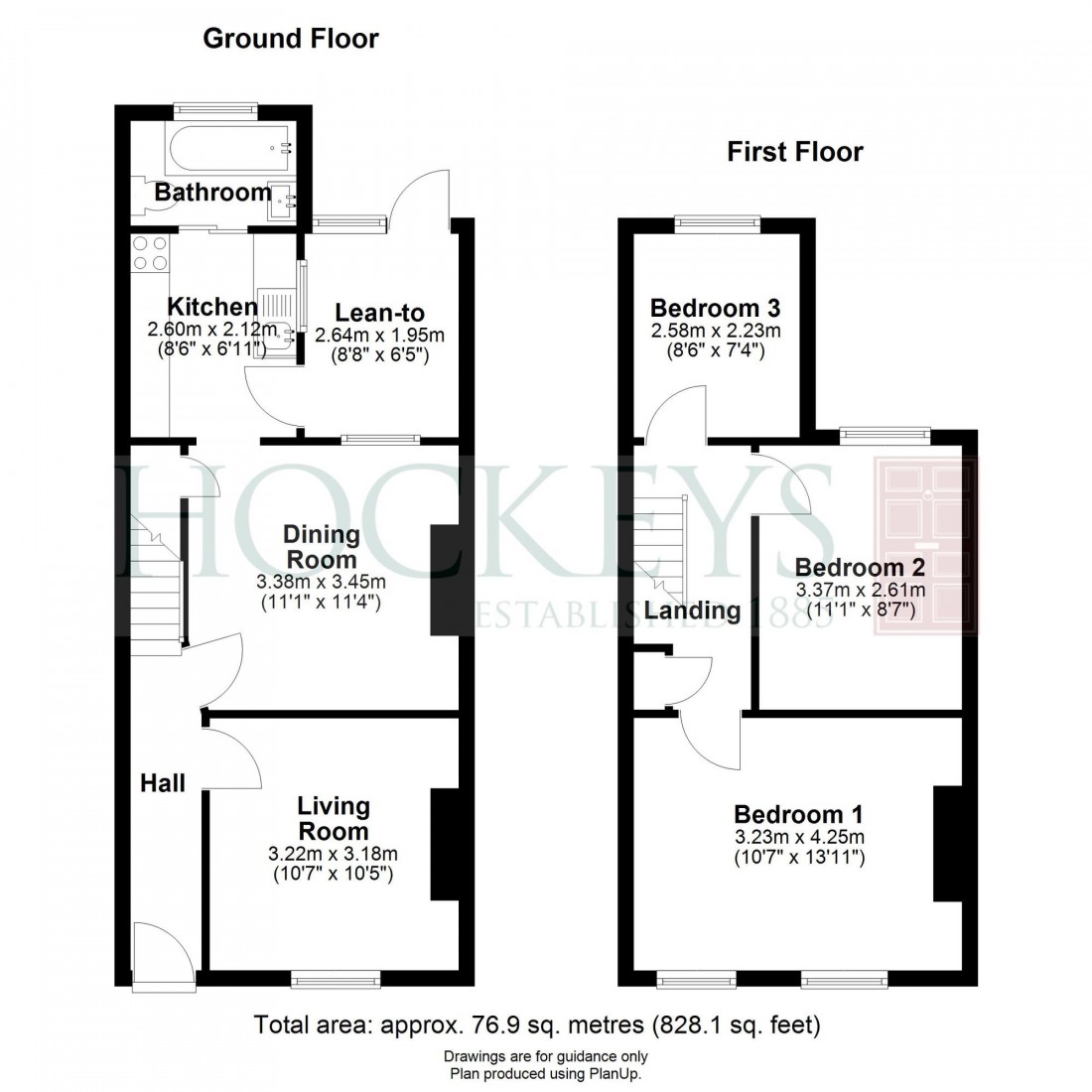 Floorplan for Charles Street, Cambridge, CB1