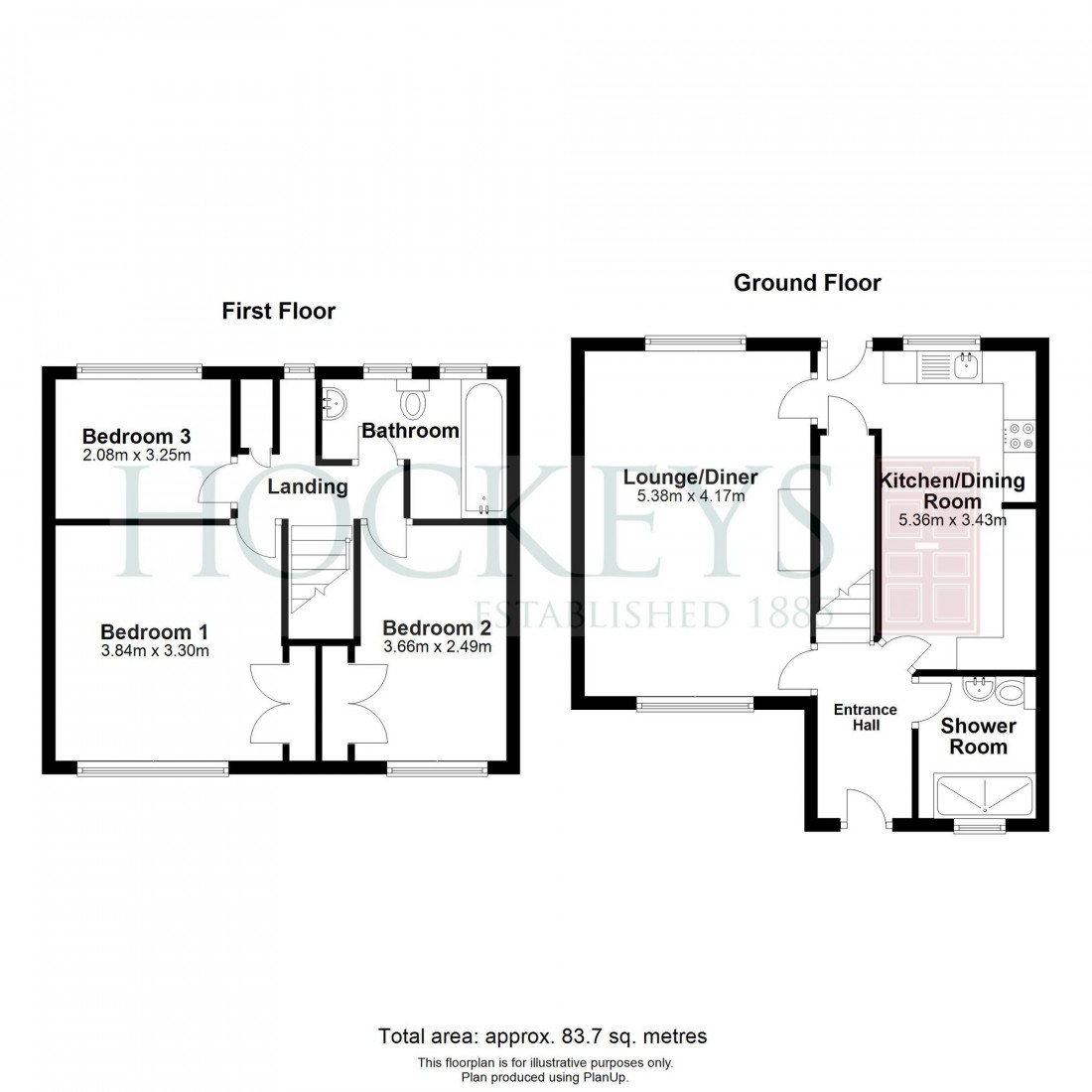 Floorplan for Magdalene Close, Longstanton, CB24