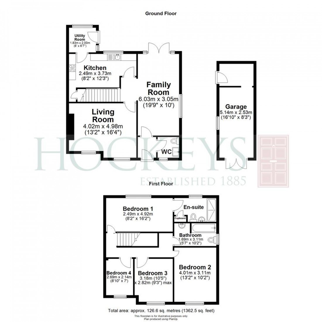 Floorplan for Emsons Close, Linton, CB21