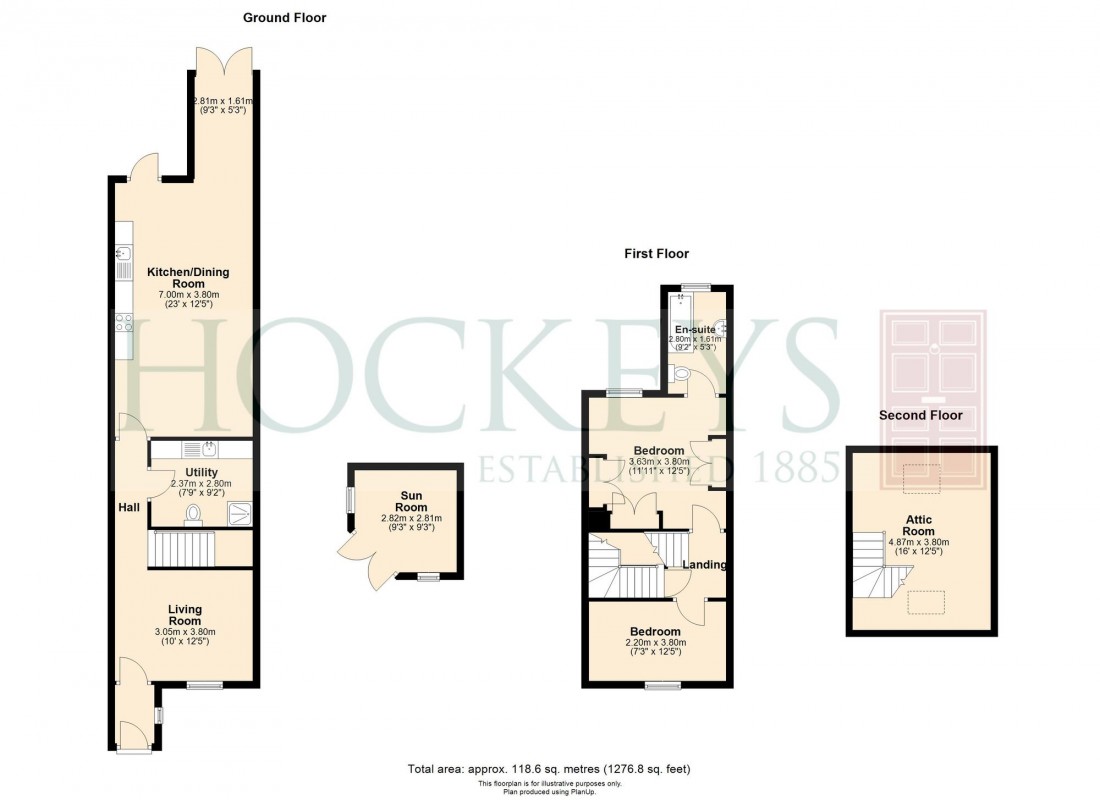 Floorplan for Silver Street, Burwell, CB25