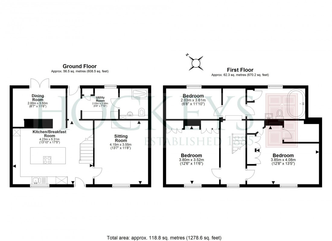 Floorplan for Chapel Street, Stretham, CB6