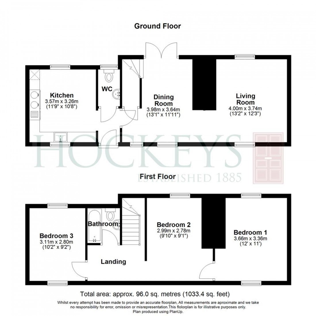 Floorplan for Market Street, Swavesey, CB24