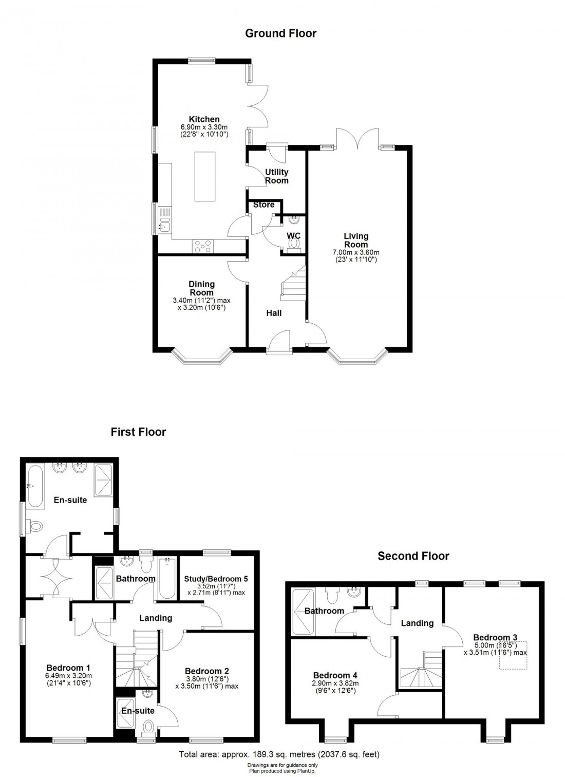 Floorplan for Pedersen Way, Northstowe, CB24