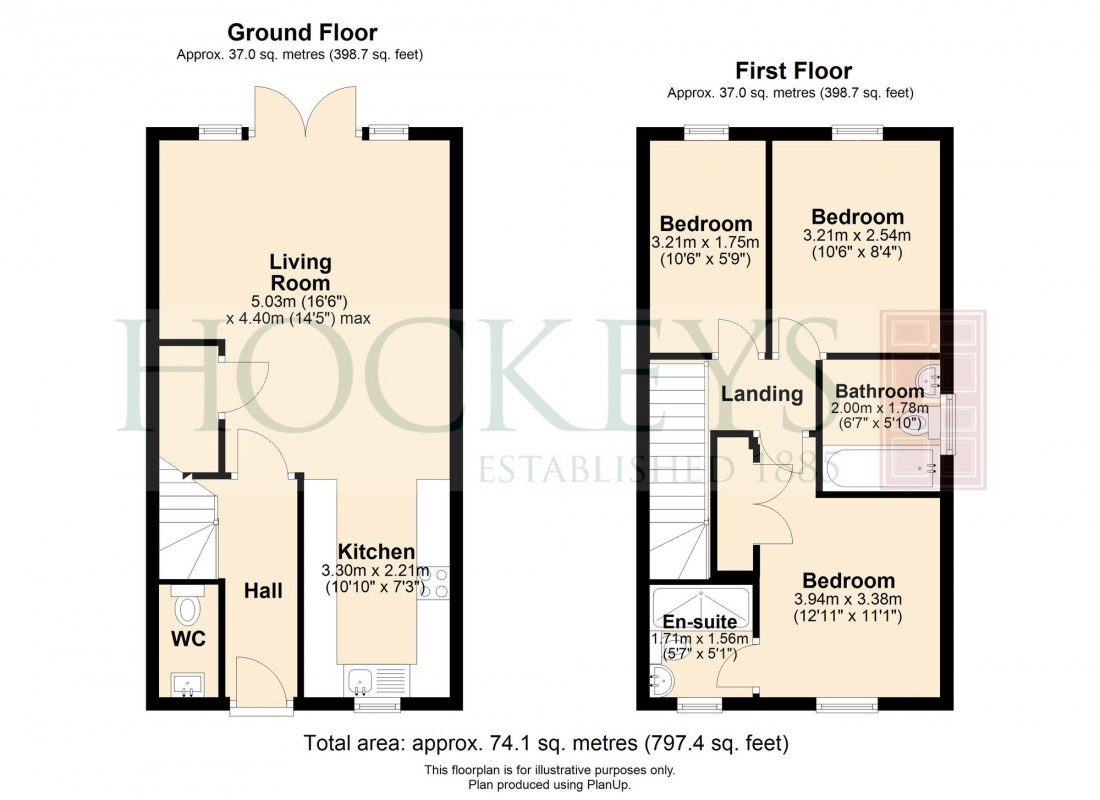 Floorplan for Valerian Gardens, Soham, CB7