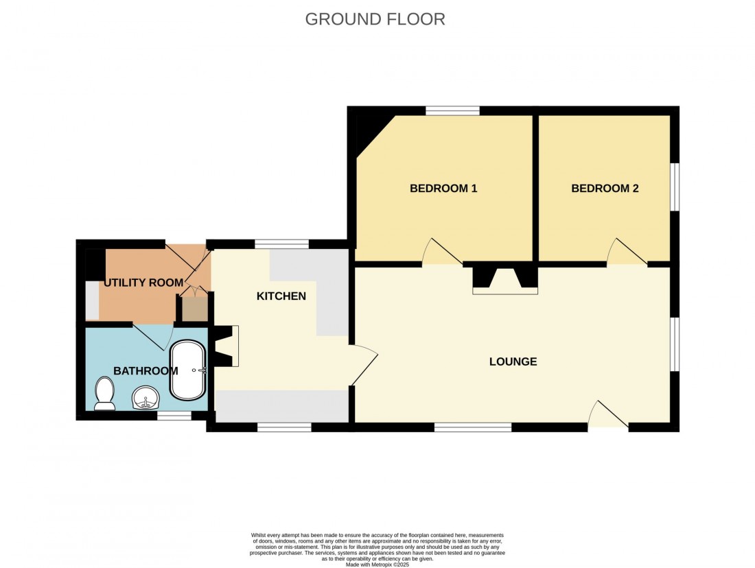 Floorplan for Main Road, West Bilney, PE32