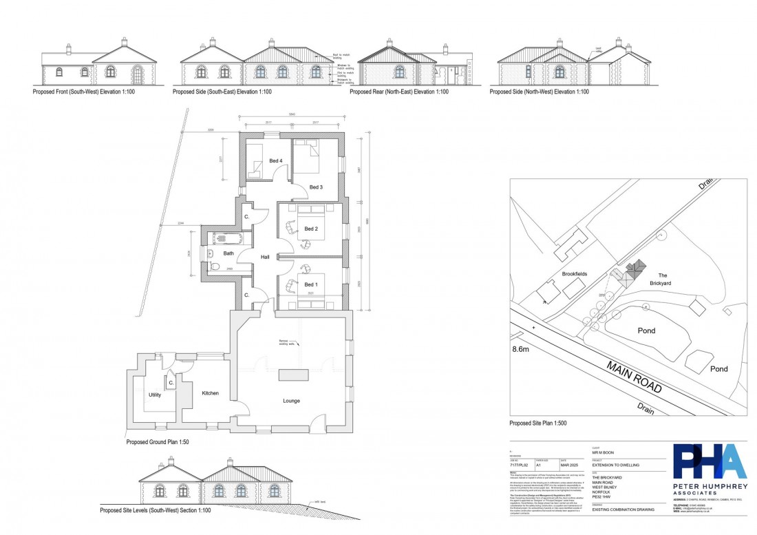 Floorplan for Main Road, West Bilney, PE32