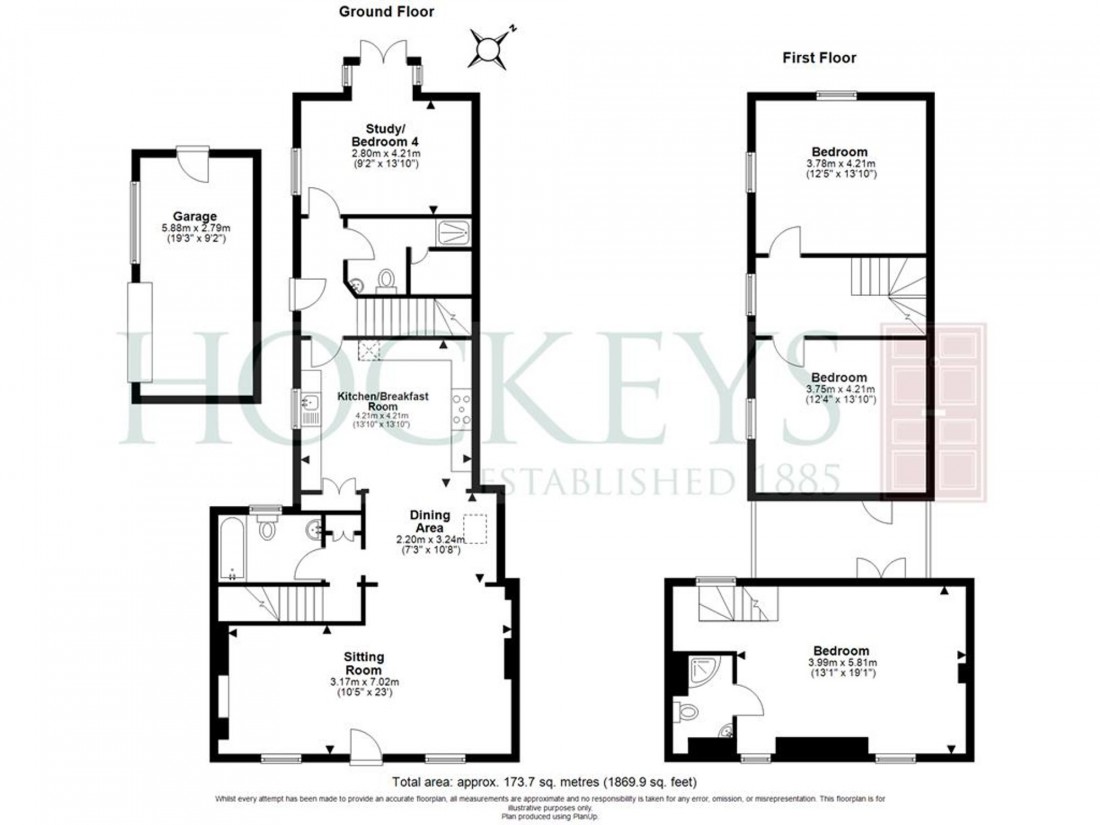 Floorplan for Newmarket Road, Stretham, CB6