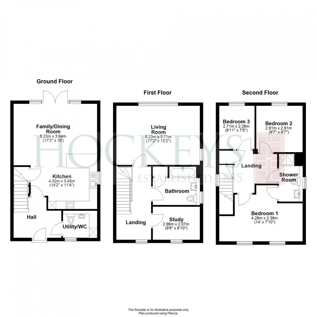 Floorplan for 15 Aylesbury Walk, Northstowe, CB24