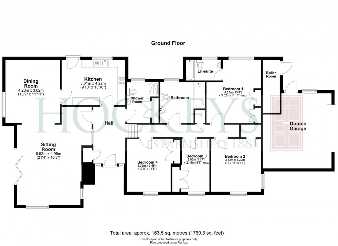 Floorplan for Woodditton Road, Newmarket, CB8