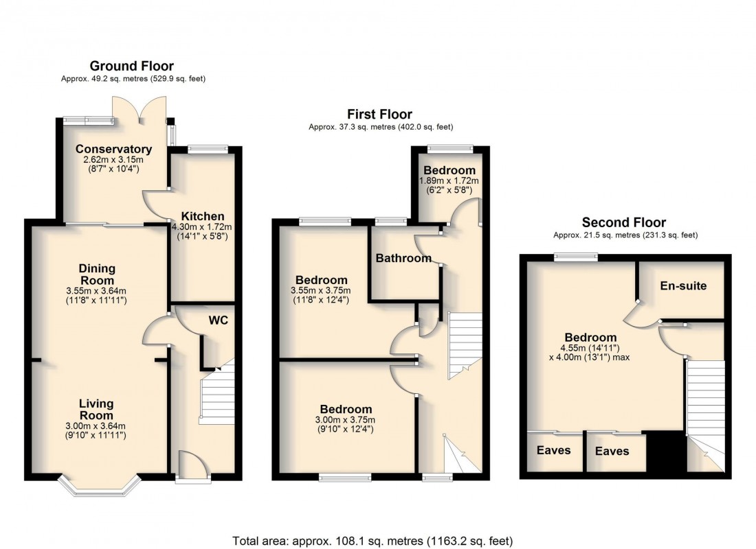 Floorplan for Vinery Road, Cambridge, CB1