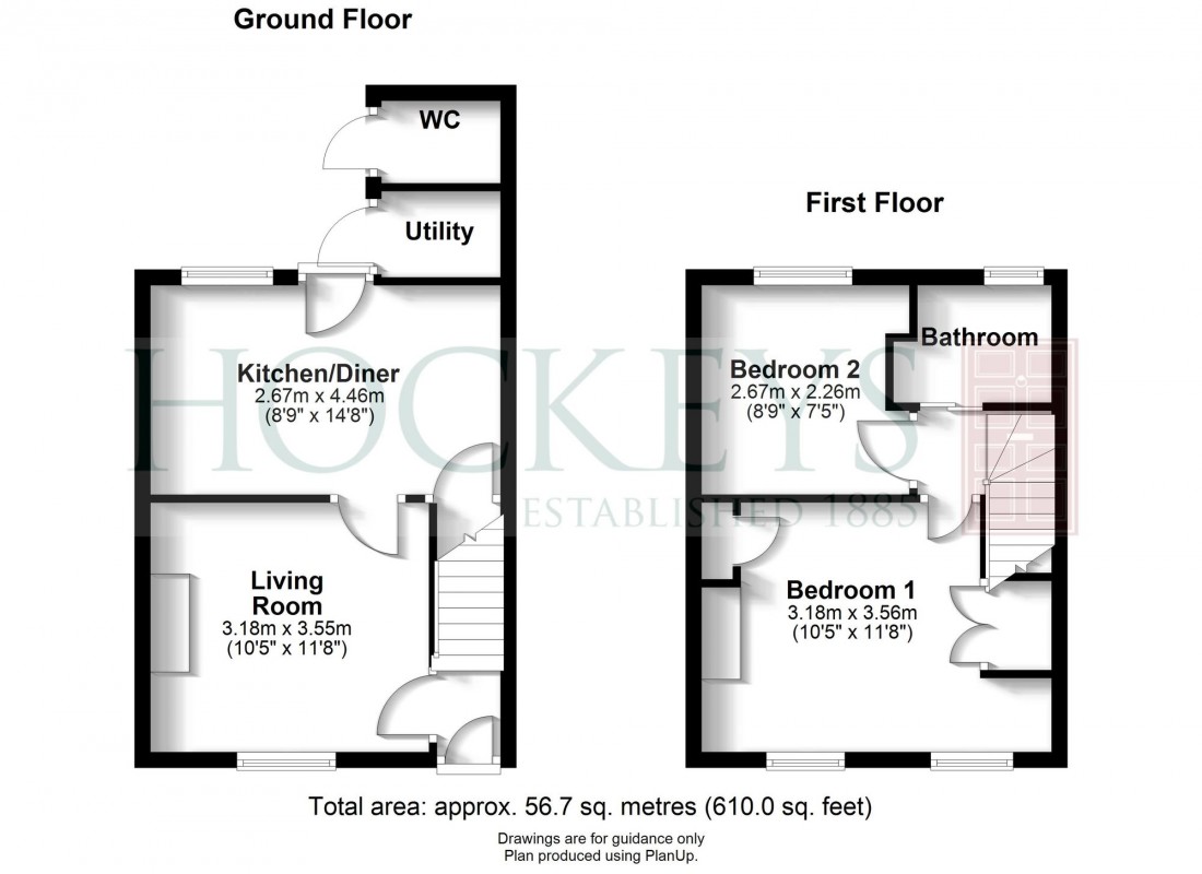 Floorplan for High Street, Girton, CB3