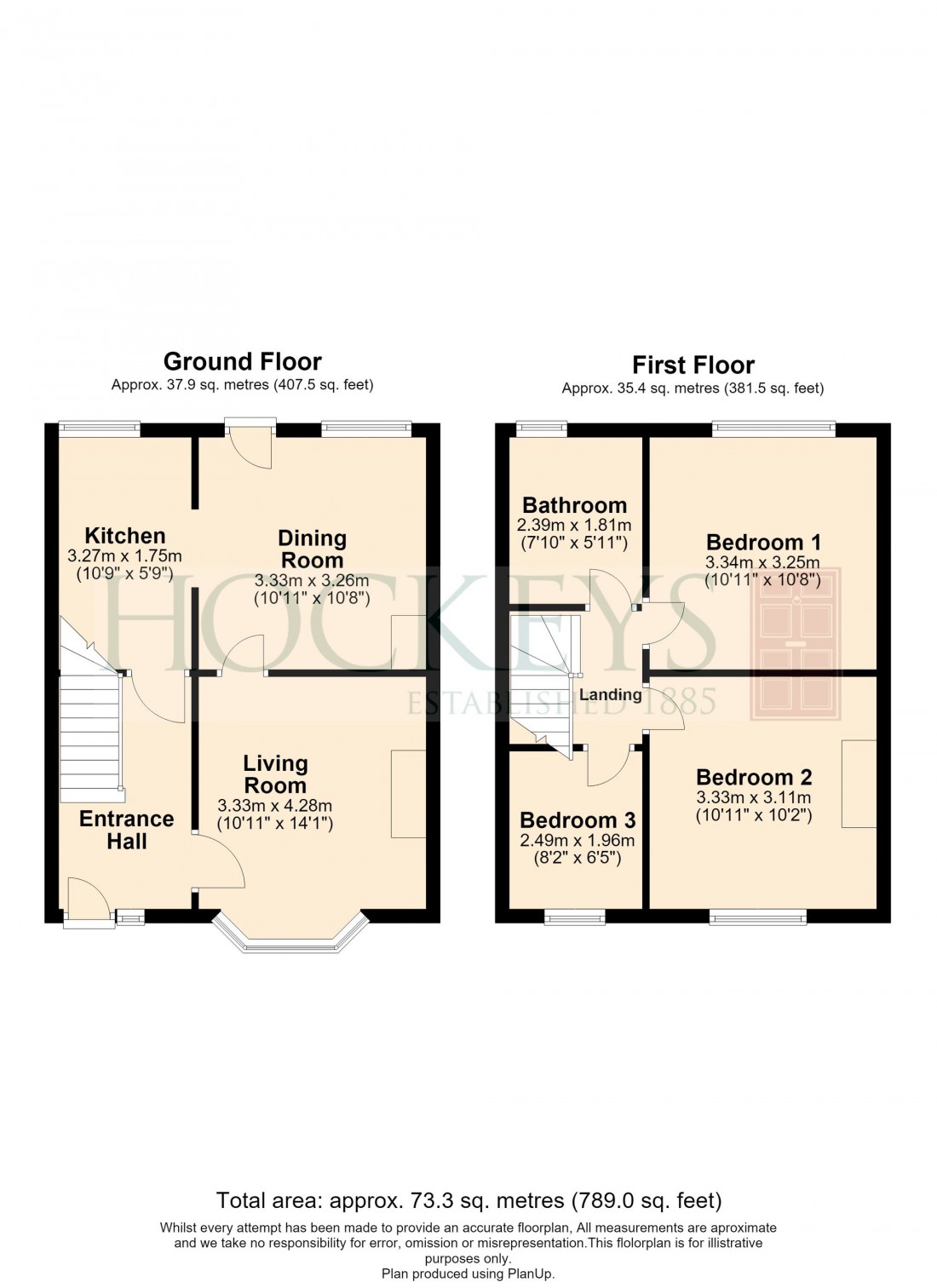 Floorplan for Silverwood Close, Cambridge, CB1
