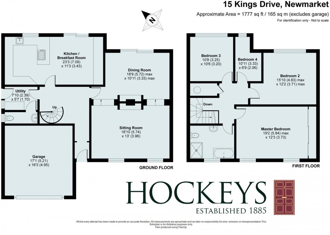 Floorplan for Kings Drive, Newmarket, CB8