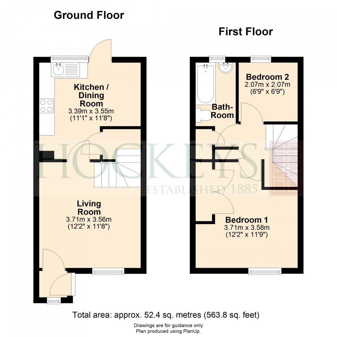 Floorplan for The Sycamores, Milton, CB24