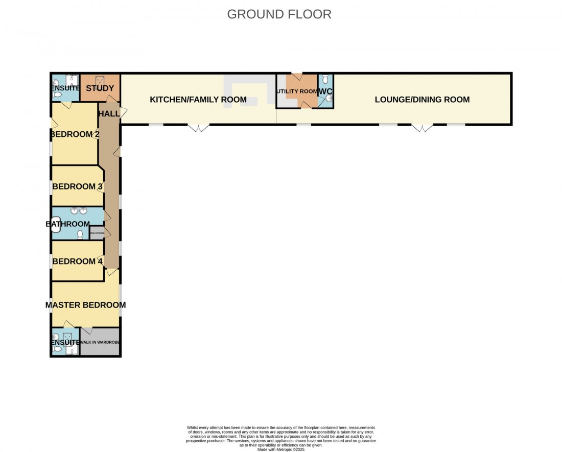 Floorplan for Common Way, Tydd St. Mary, PE13