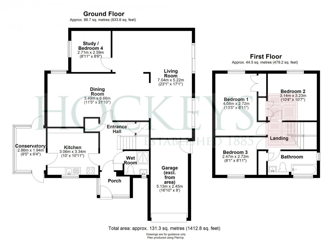 Floorplan for Old Farm Close, Histon, CB24