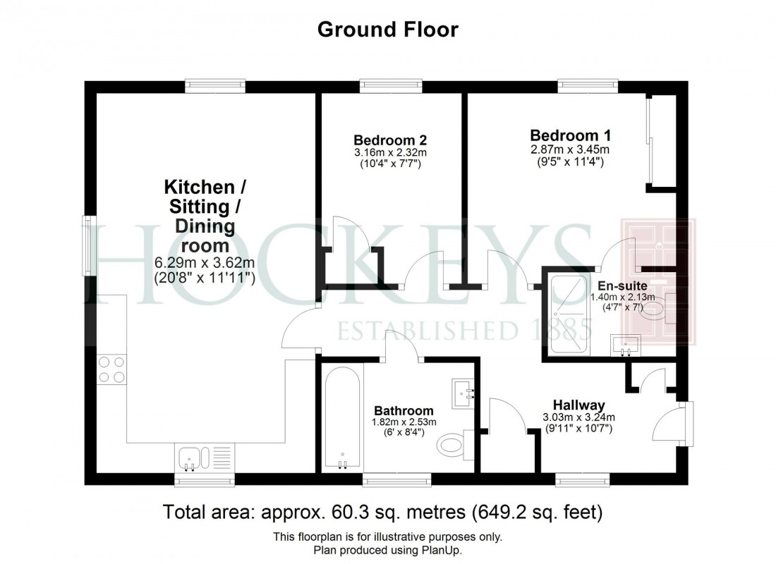 Floorplan for Jersey Meadow, Kentford, CB8