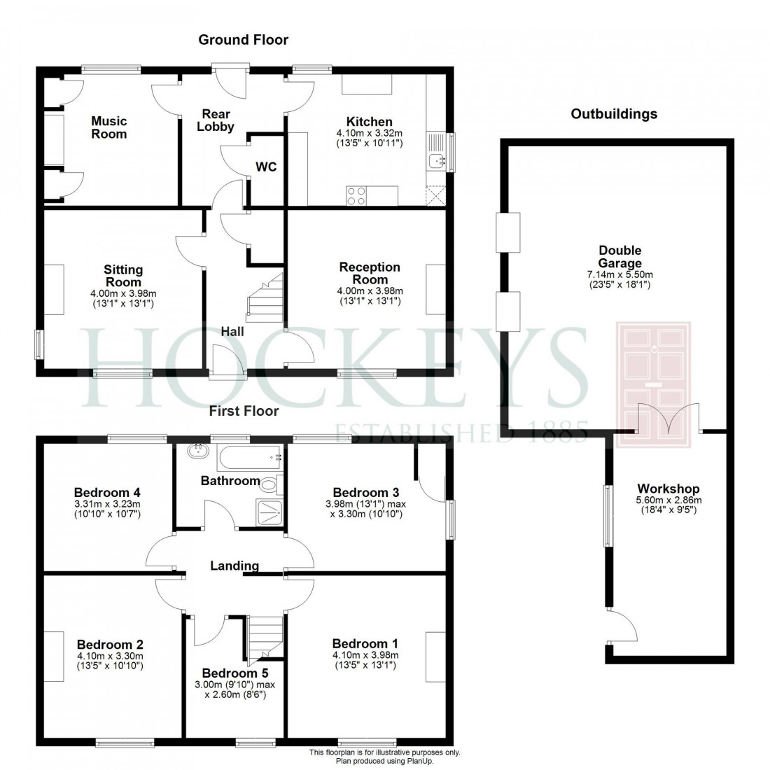 Floorplan for High Street, Willingham, CB24