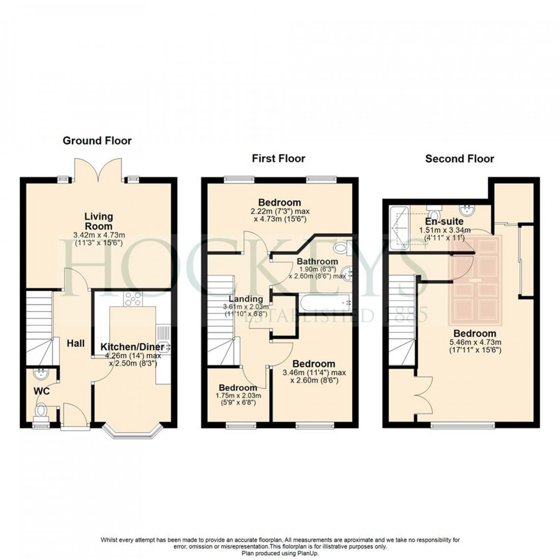 Floorplan for Peppermint Walk, Red Lodge, IP28