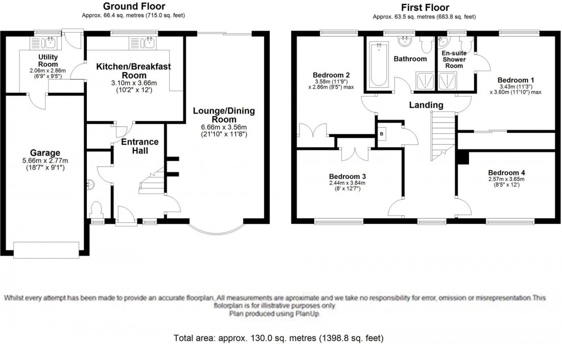 Floorplan for Noel Murless Drive, Newmarket, CB8