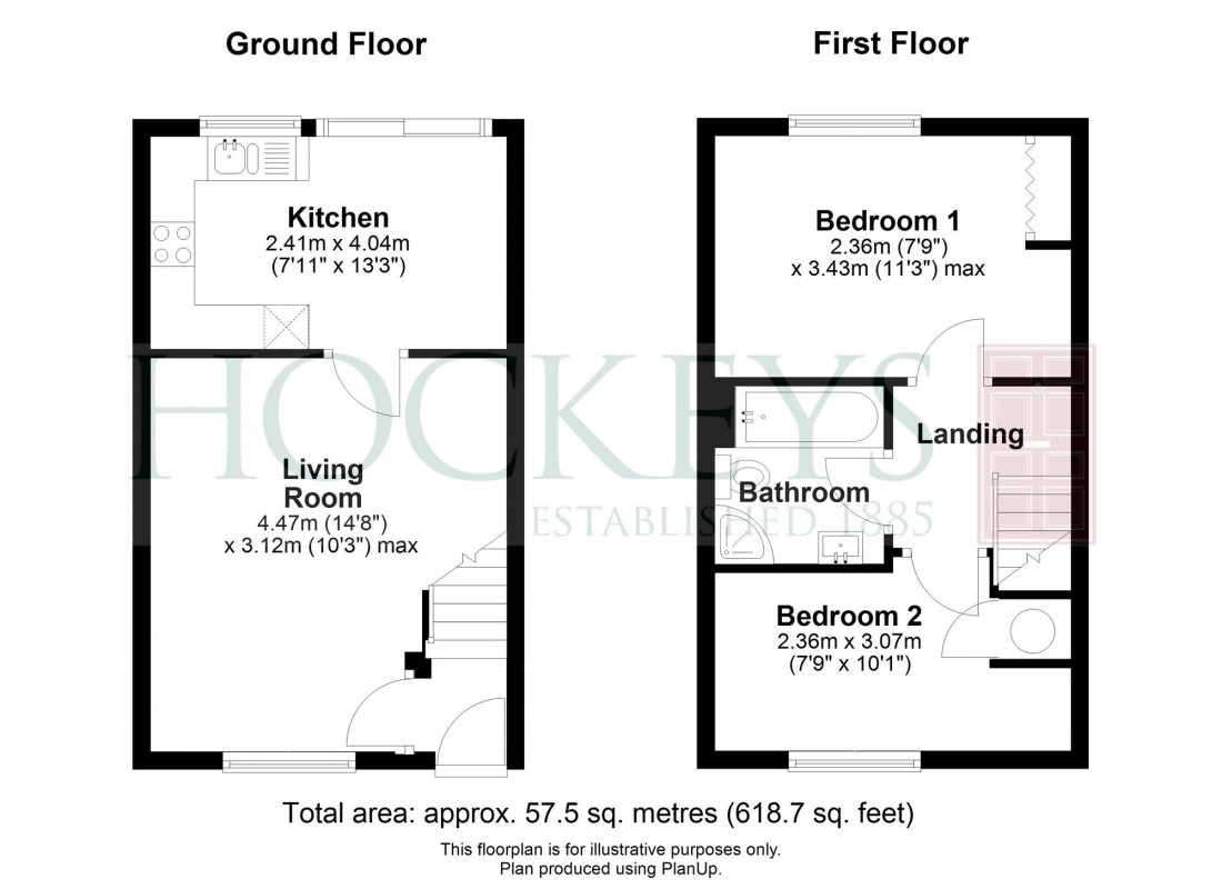 Floorplan for Woodlark Drive, Cottenham, CB24