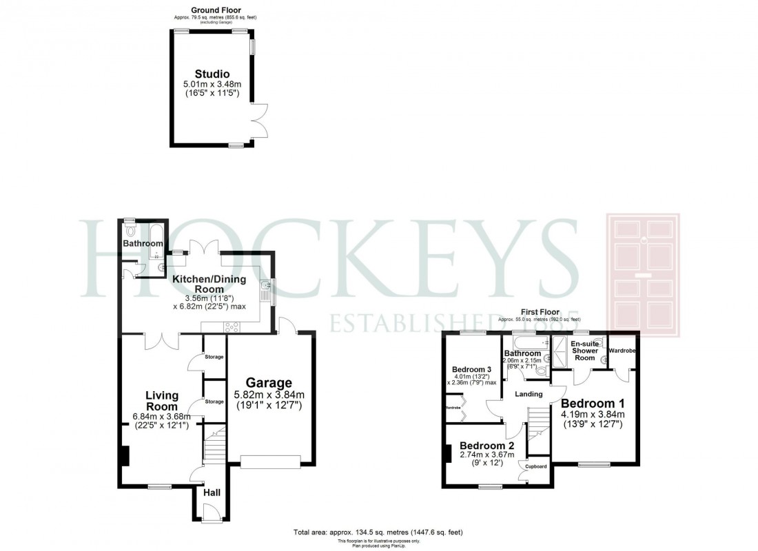 Floorplan for Cambridge Road, Balsham, CB21