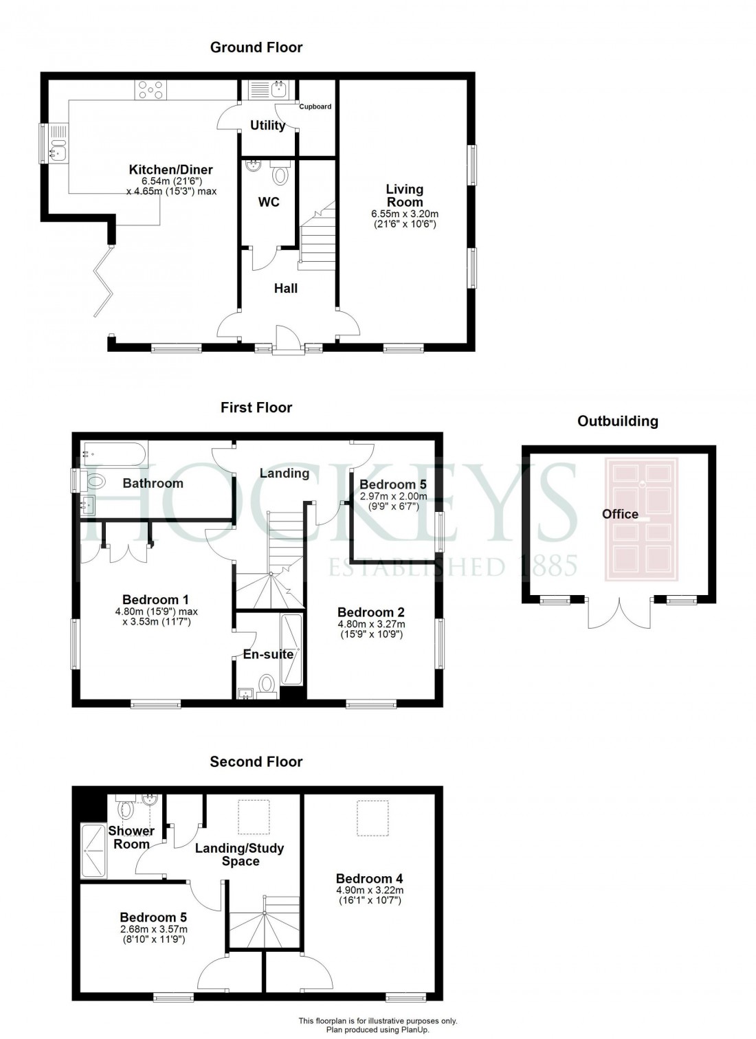 Floorplan for Parr Close, Northstowe, CB24