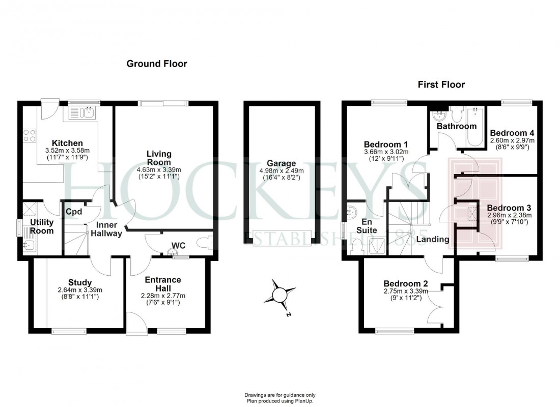 Floorplan for Barley Way, Linton, CB21