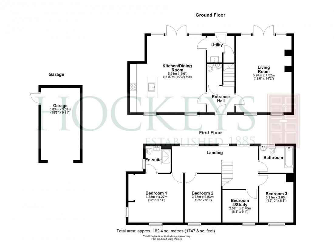 Floorplan for Dockey Court, Stretham, CB6