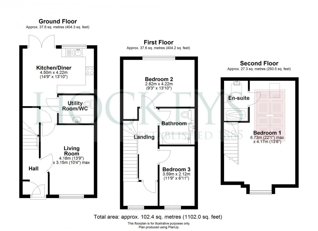 Floorplan for Highland Road, Northstowe, CB24