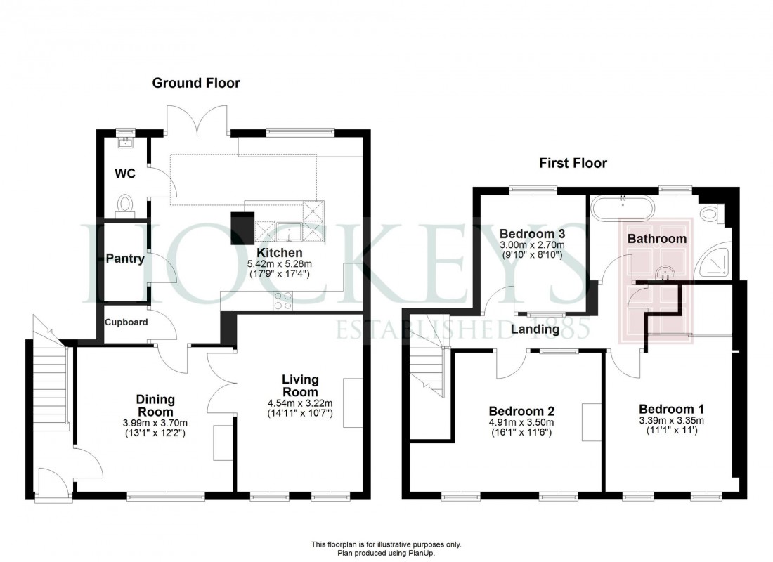 Floorplan for High Street, Earith, PE28