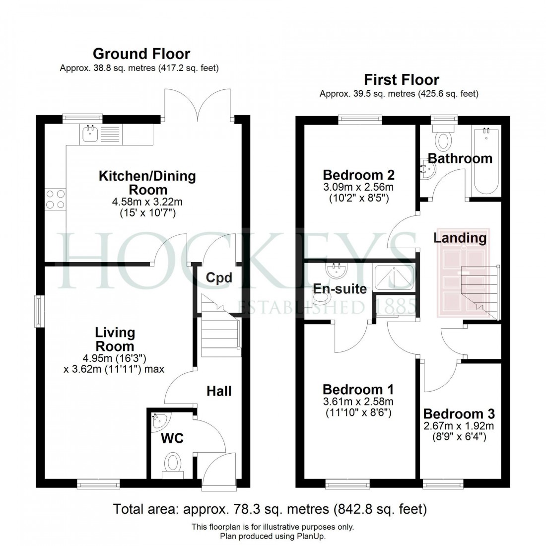 Floorplan for Peppercorn Drive, Northstowe, CB24