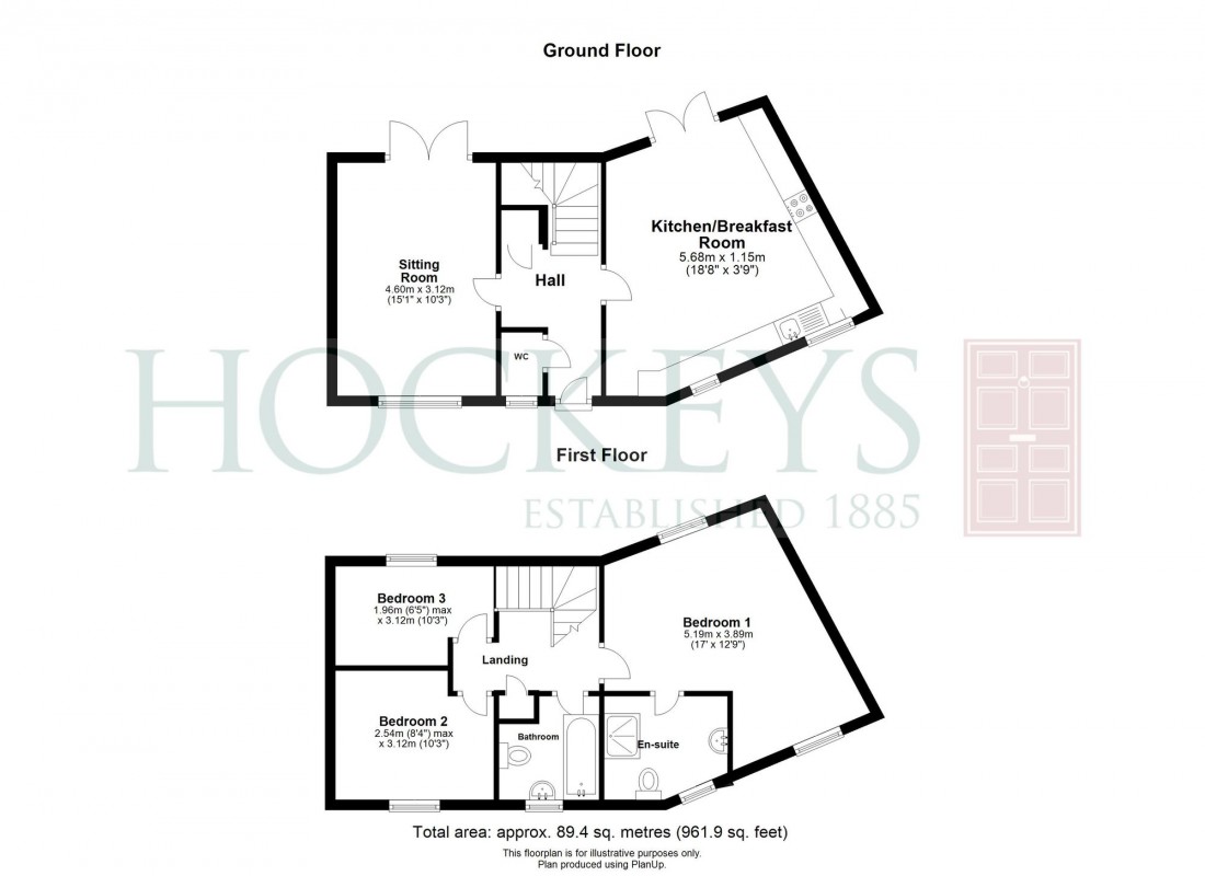 Floorplan for Heron Croft, Soham, CB7