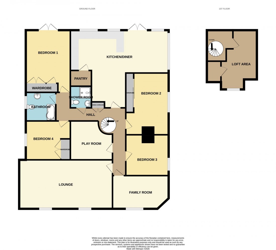 Floorplan for Langary Gate Road, Gedney Hill, PE12