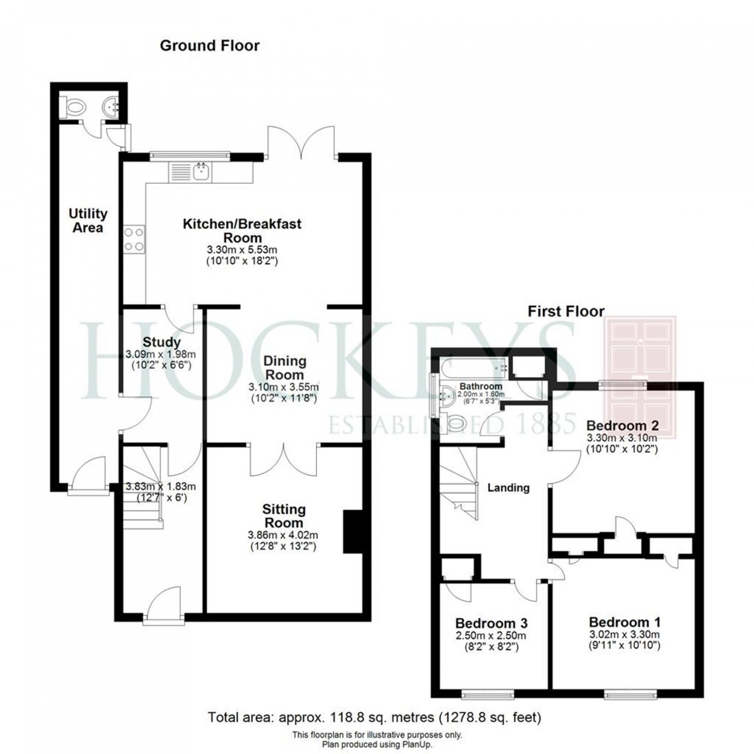 Floorplan for Millbank, Newmarket, CB8