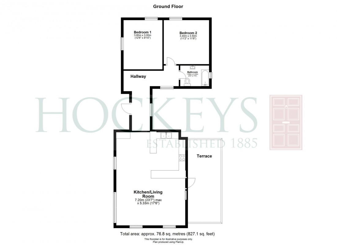 Floorplan for Fordham Road, Nowell Lodge Fordham Road, CB8